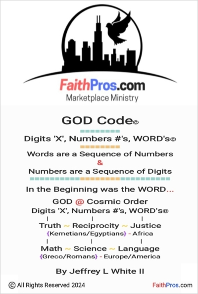 God Code by Jeffrey L White II